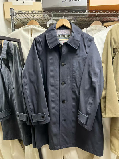 VISVIM Herge Coat 3L GORE-TEX Navy Size 2