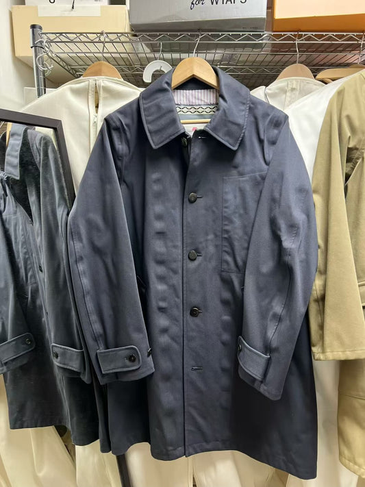 VISVIM Herge Coat 3L GORE-TEX Navy Size 2