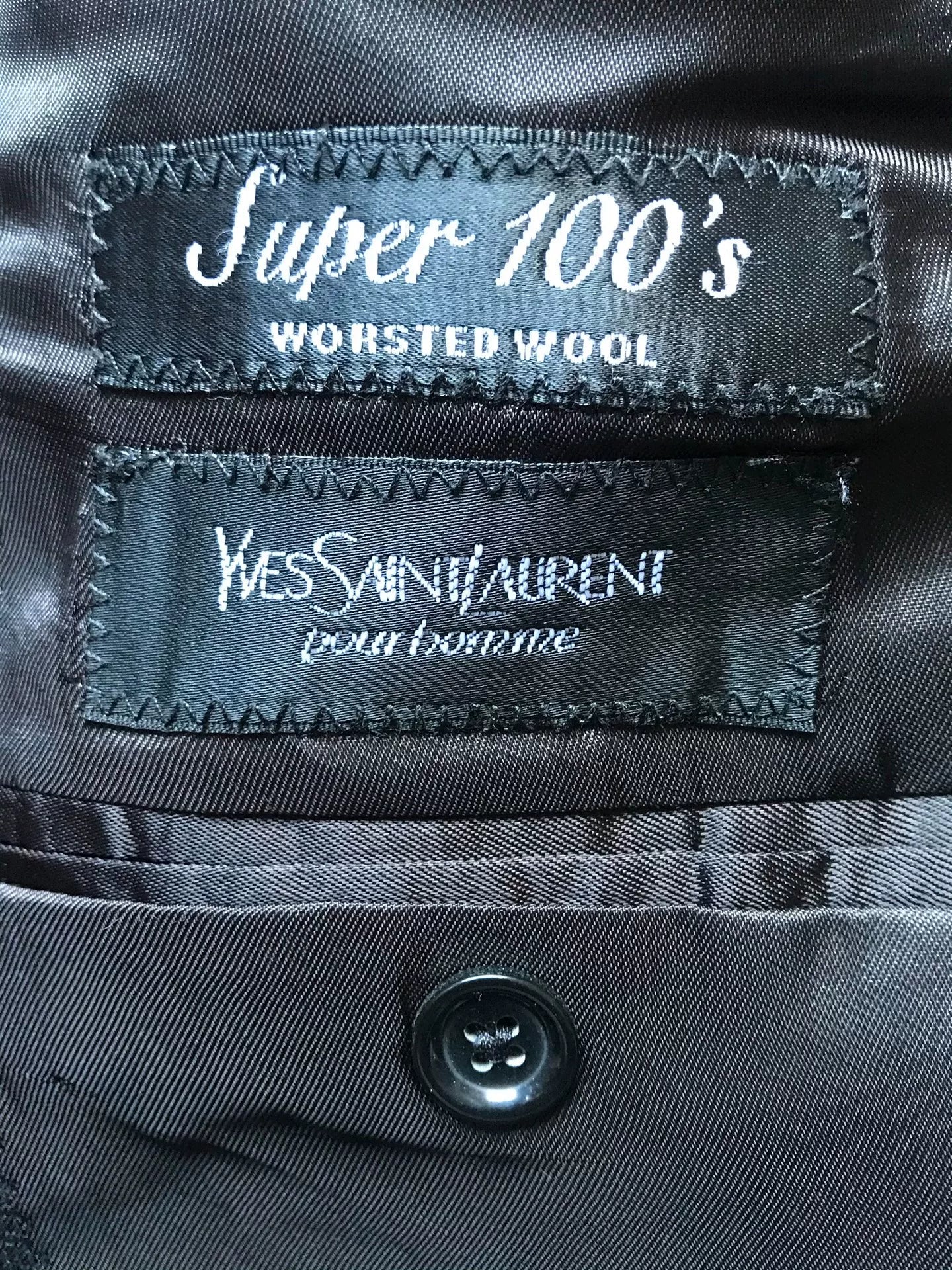 Yves Saint Laurent Italian Made Suit