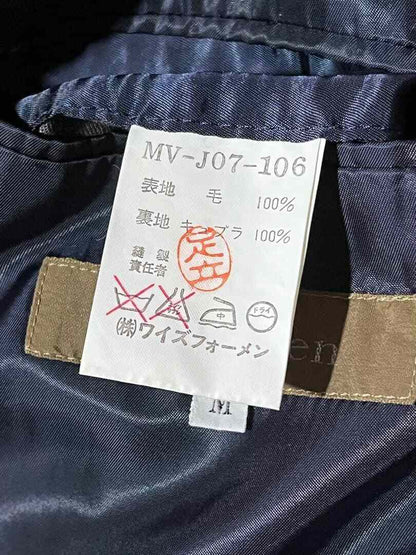 Yohji Yamamoto Navy Suit Jacket