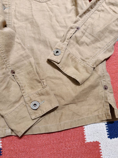 RRL Cotton Linen Miner Shirt Jacket