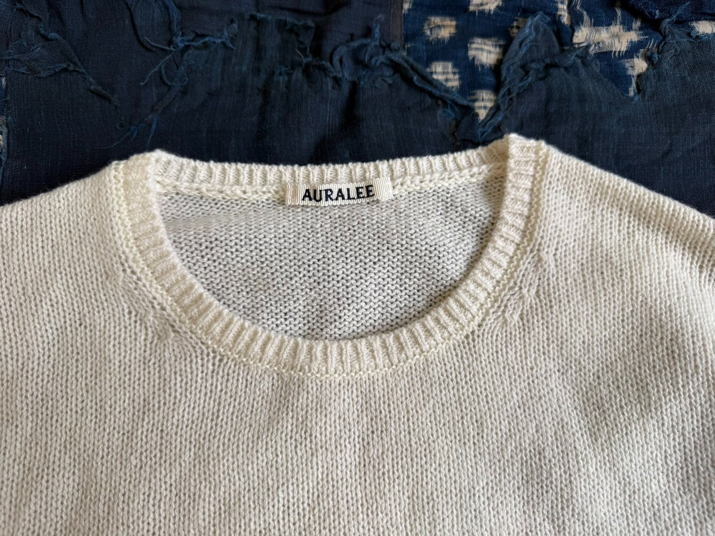 AURALEE 25SS Summer Cashmere Knit P/O