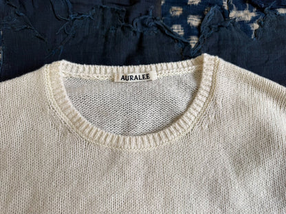 AURALEE 25SS Summer Cashmere Knit P/O