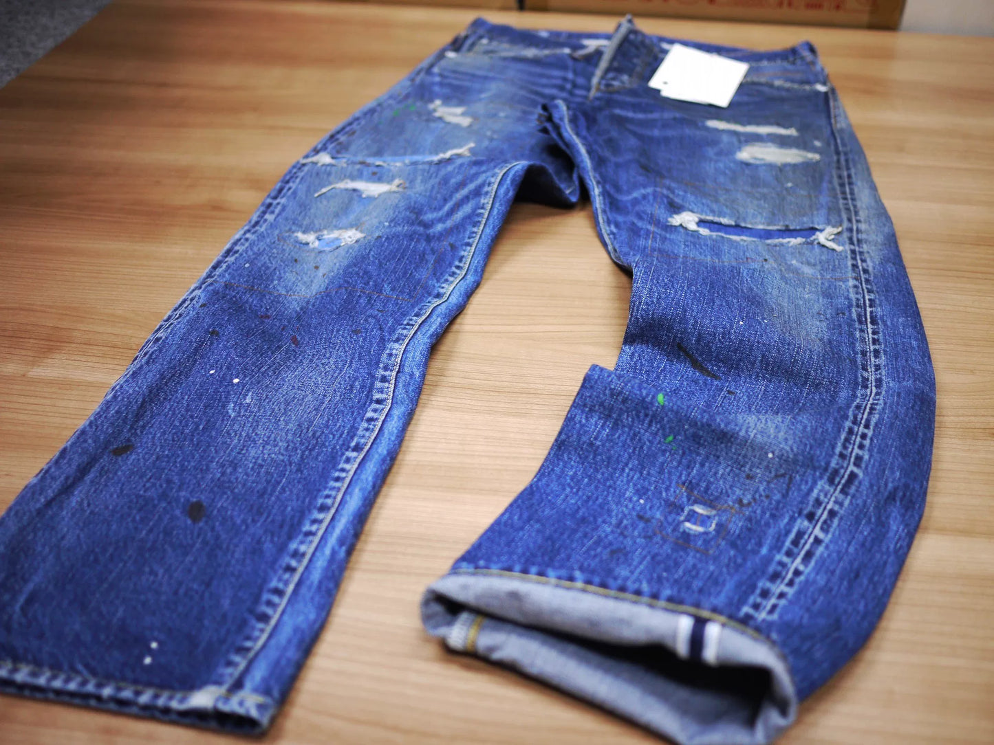 visvim social sculpture dry denim 4 pants