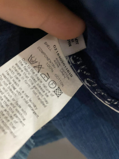 visvim ict Indigo Paisley Shirt 16aw