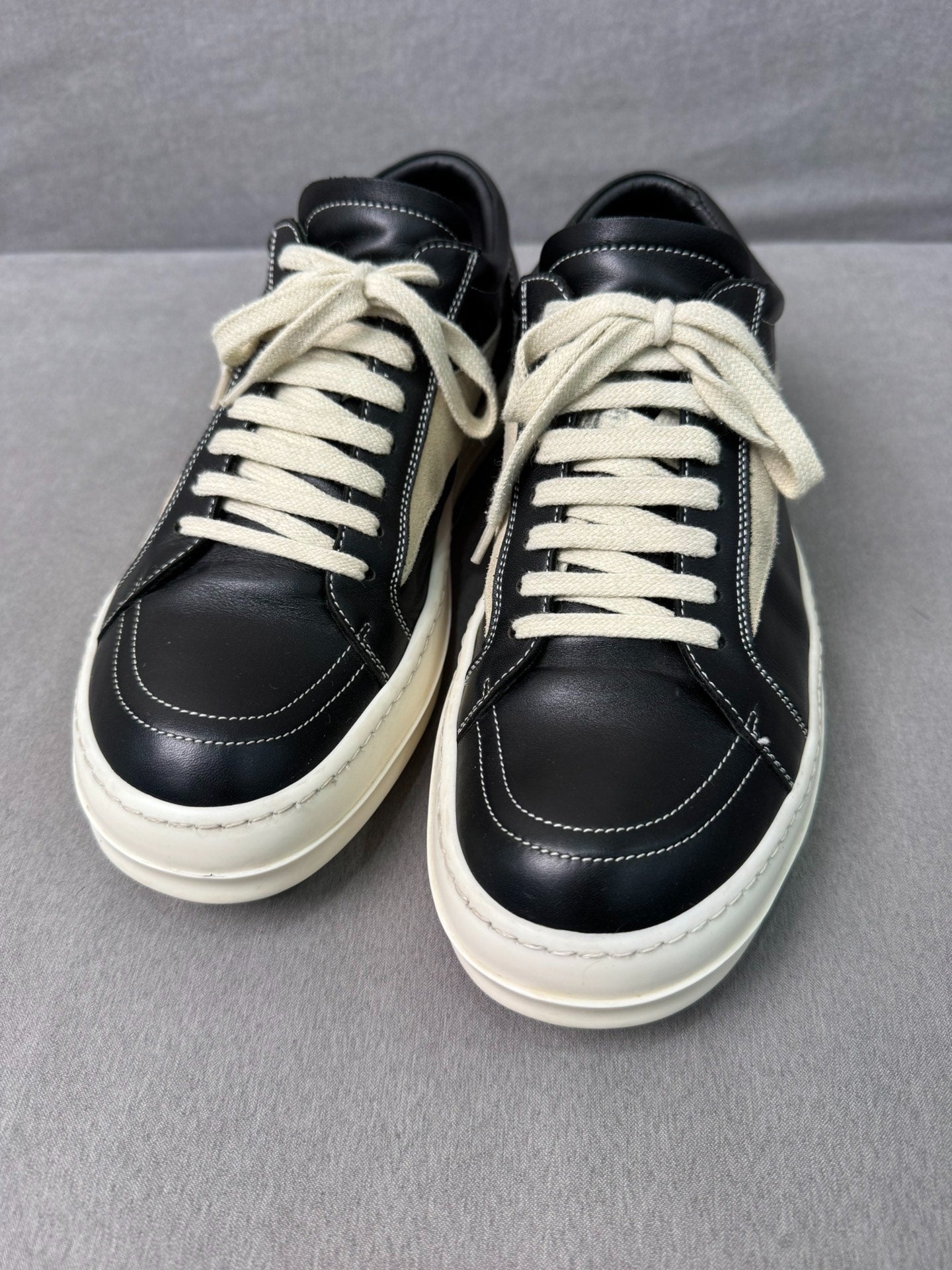 Rick Owens Vans Black White Size 41