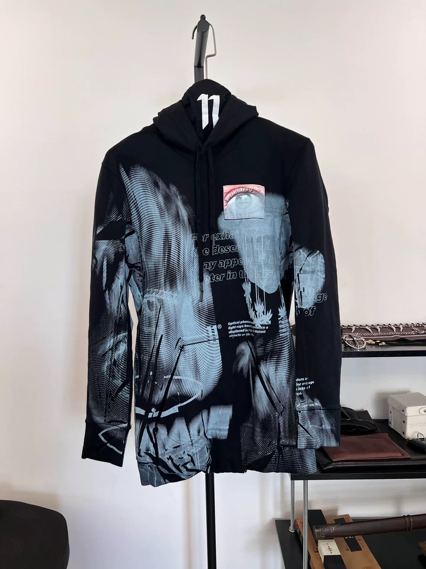 Boris Bidjan Saberi 11by BBS Patch Hoodie