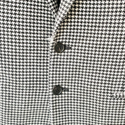 Saint Laurent Houndstooth Suit Jacket