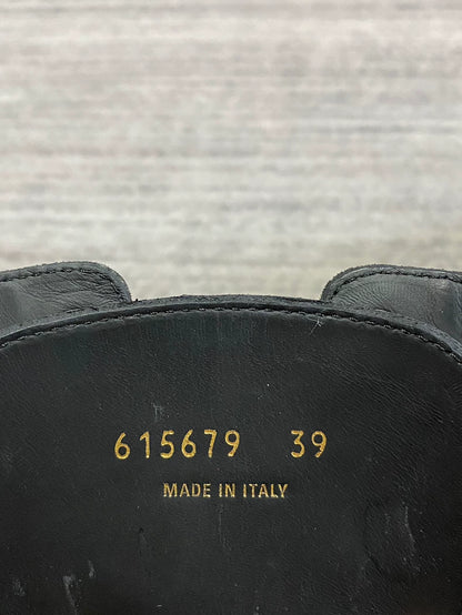 Balenciaga Black High-Top Derby Boots-zp