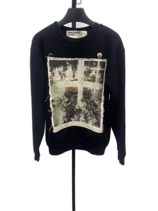 Enfants Riches Deprimes Graphic Sweatshirt with Pin