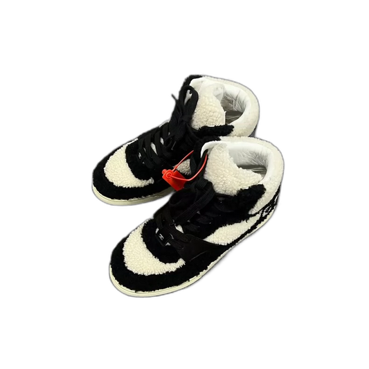 Chanel High-Top Teddy Bear Sneakers