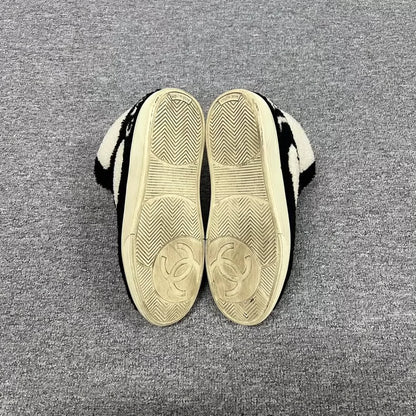 Chanel High-Top Teddy Bear Sneakers