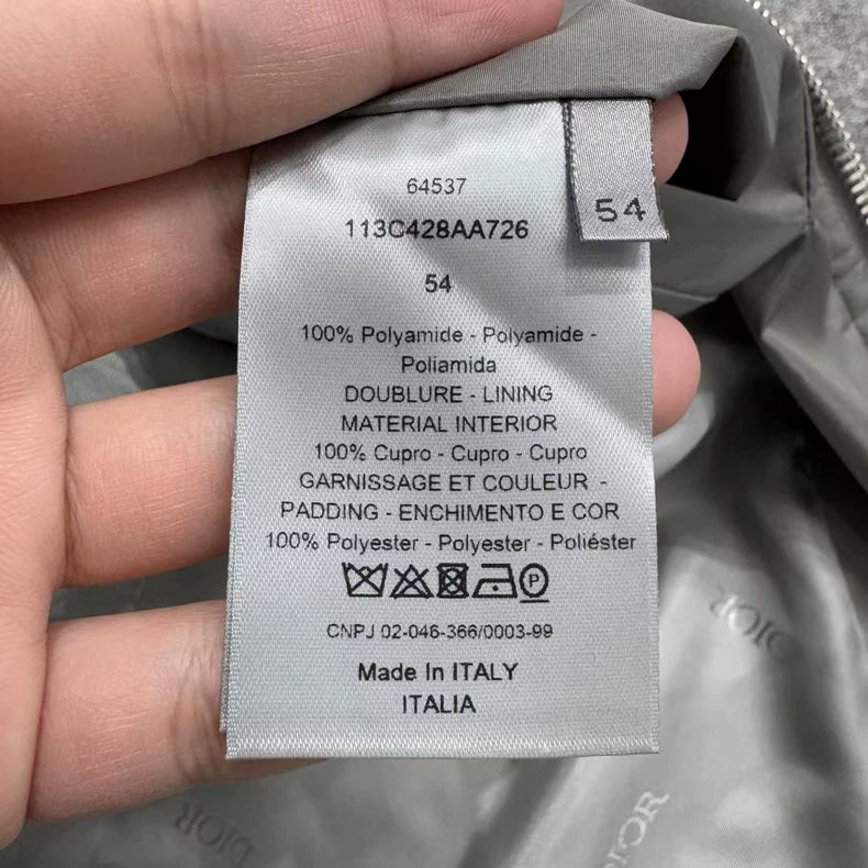 Dior Quilted Cotton Jacket-zp