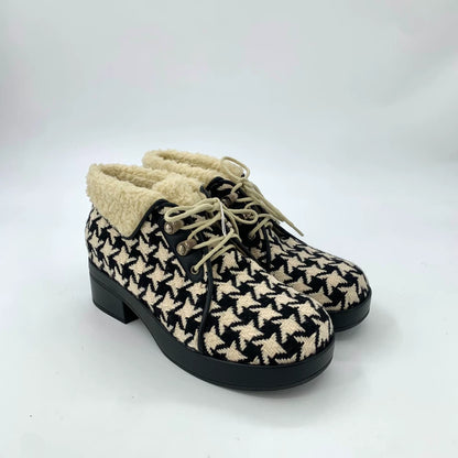 Gucci Houndstooth Short Boots for Women