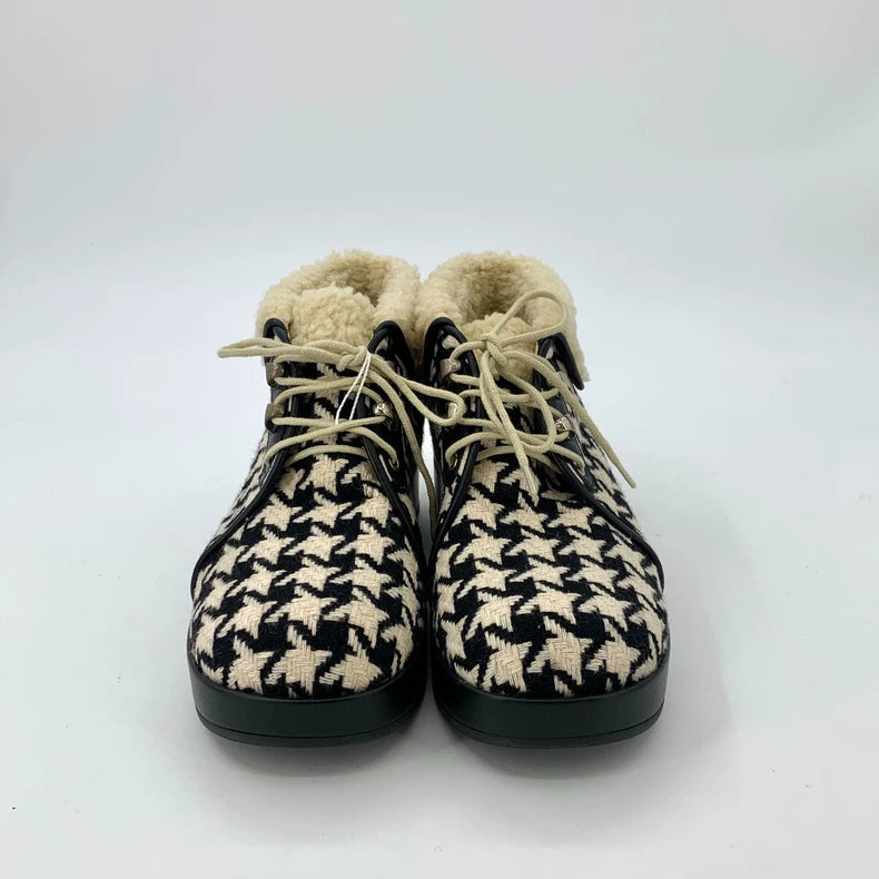 Gucci Houndstooth Short Boots for Women