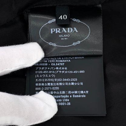 Prada Black Wool Suit Jacket M
