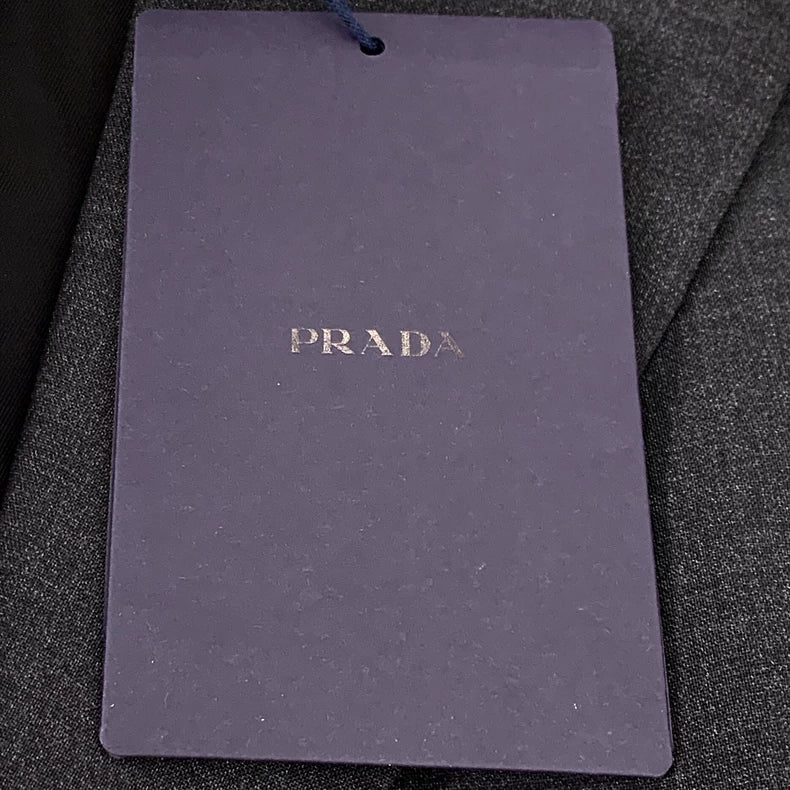 Prada Black Wool Suit Jacket M