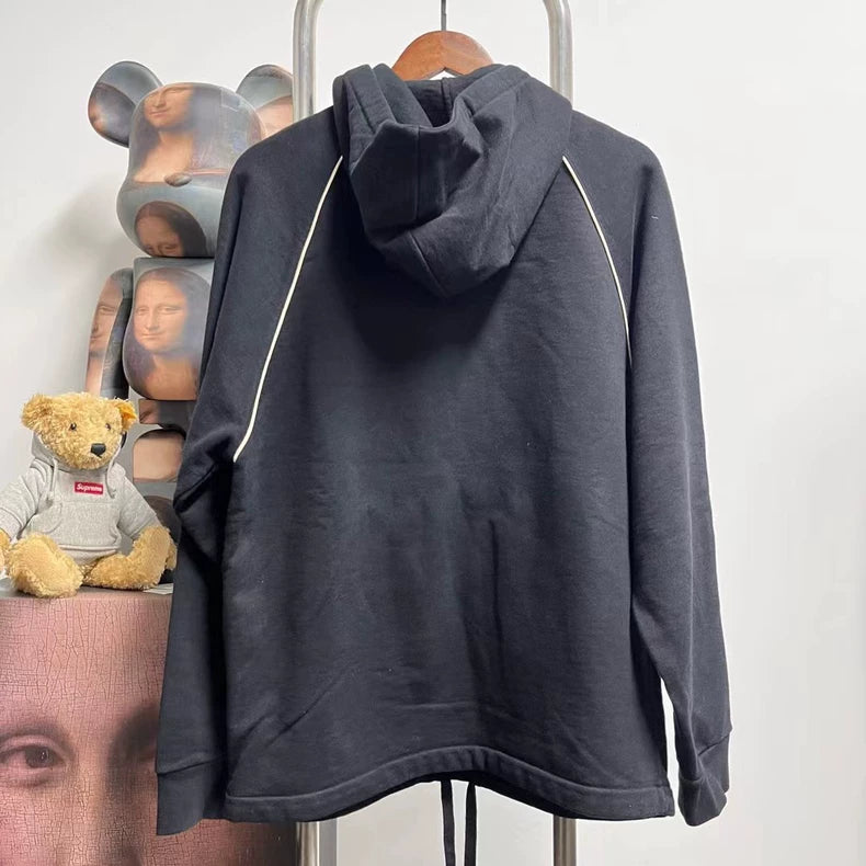 Gucci Half-Zip Hoodie with Belt