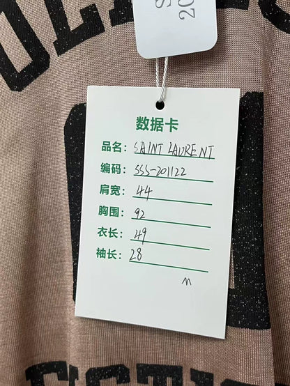 Saint Laurent Short Sleeve Tee