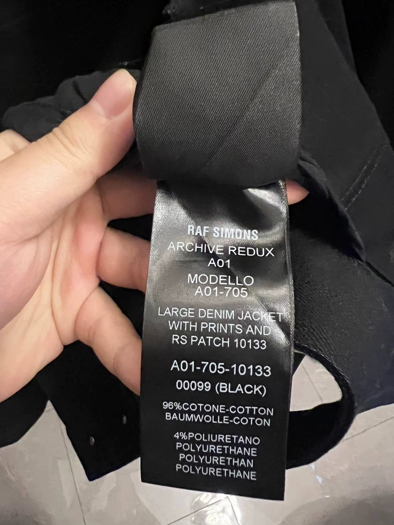 Raf Simons Black Jacket