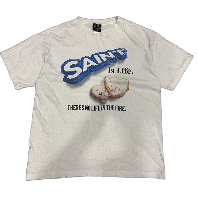 Saint Michael White Cookie Short Sleeve T-Shirt