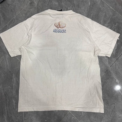 Saint Michael White Cookie Short Sleeve T-Shirt