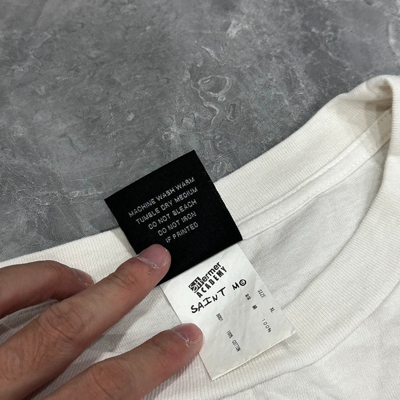 Saint Michael White Cookie Short Sleeve T-Shirt