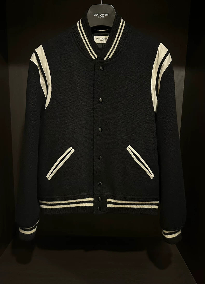 Saint Laurent Classic Black and White Jacket
