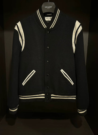 Saint Laurent Classic Black and White Jacket