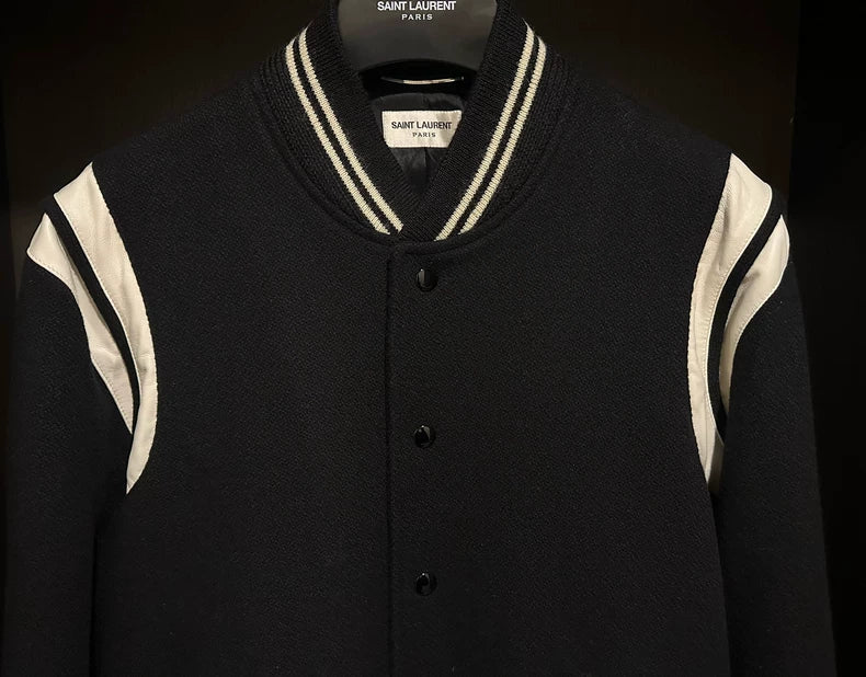 Saint Laurent Classic Black and White Jacket