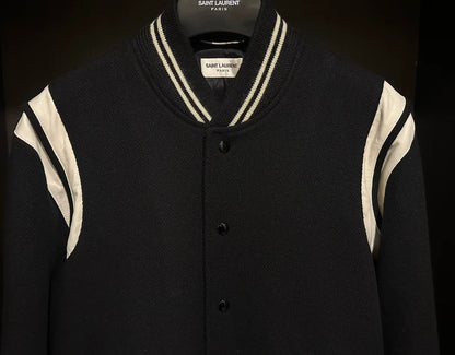 Saint Laurent Classic Black and White Jacket