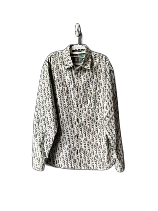 Dior Printed Denim Shirt Jacket-yf