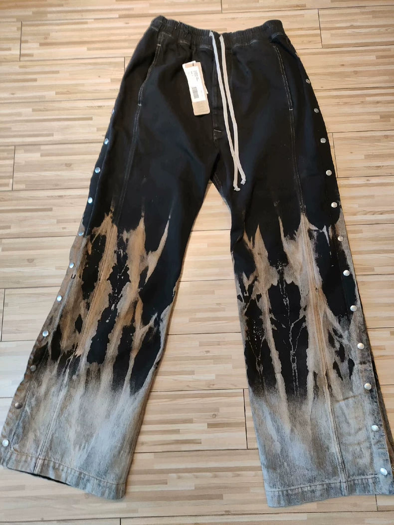 Rick Owens DRKSHDW Flame Button Pants