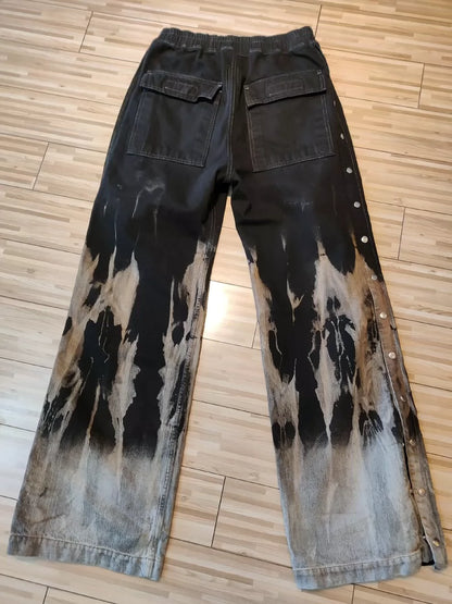 Rick Owens DRKSHDW Flame Button Pants