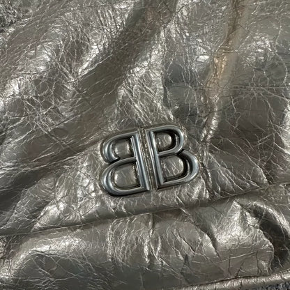 Balenciaga Monaco BB Logo Pillow Bag
