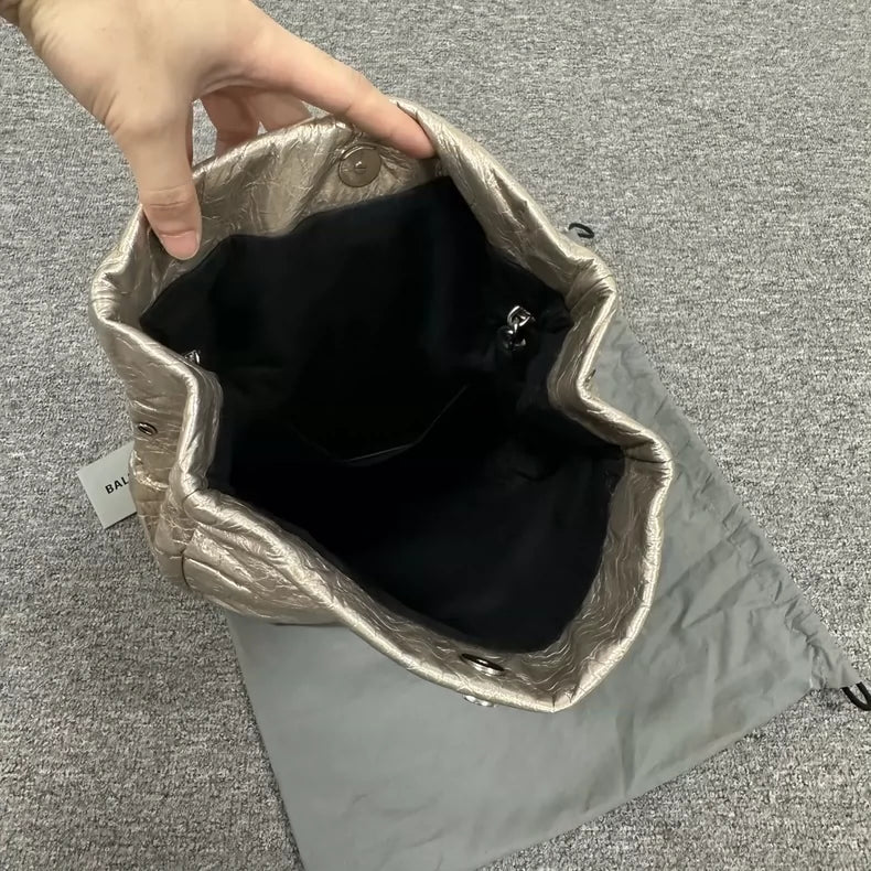 Balenciaga Monaco BB Logo Pillow Bag