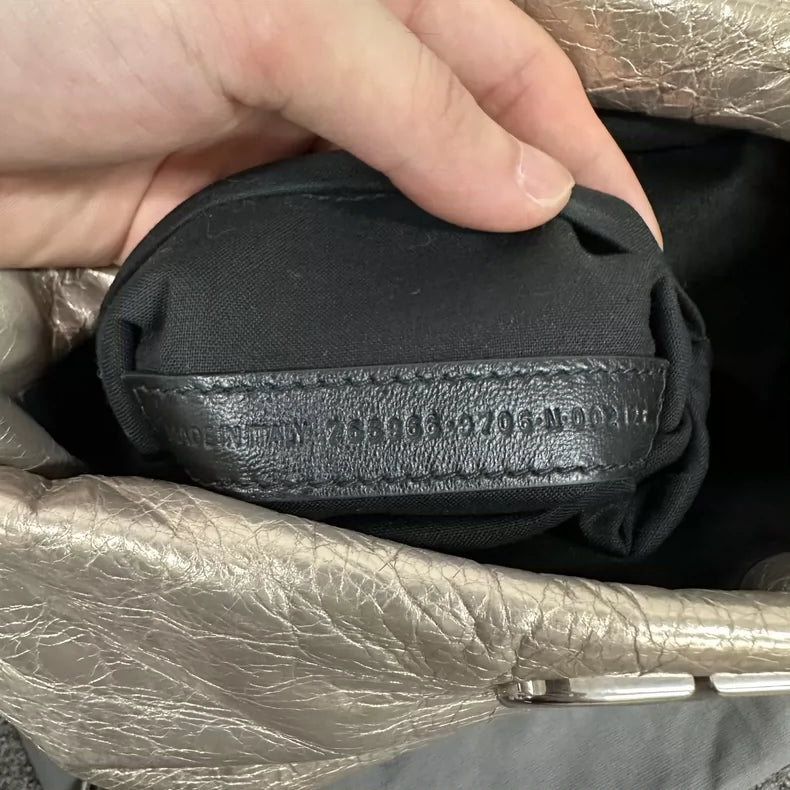 Balenciaga Monaco BB Logo Pillow Bag