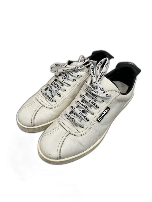 Chanel Black and White Panda Sneakers