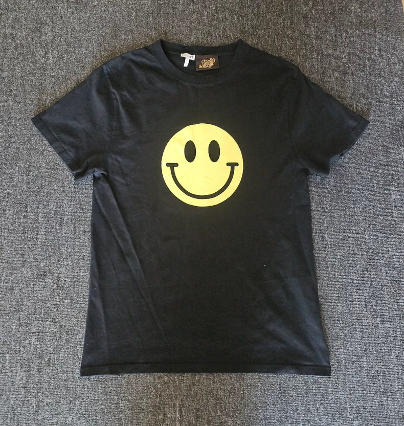Loewe Smiley Face Short Sleeve T-Shirt-yf