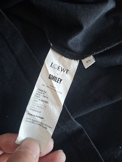Loewe Smiley Face Short Sleeve T-Shirt-yf