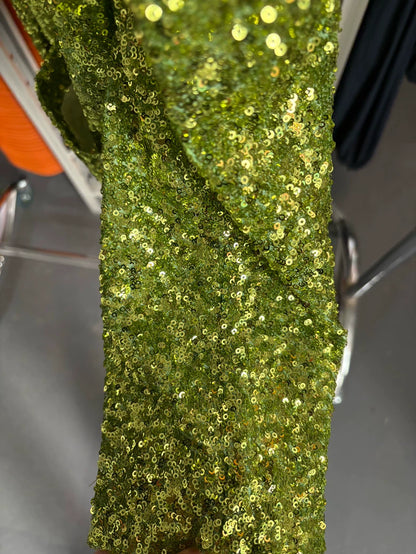 COMME DES GARCONS Green Sequin Blazer