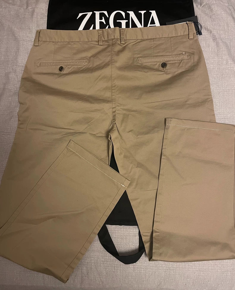 Ermenegildo Zegna Casual Pants in Khaki Color