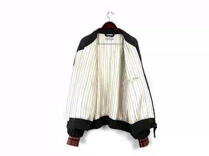 Acne Studios Satin Bomber Jacket Olive Green