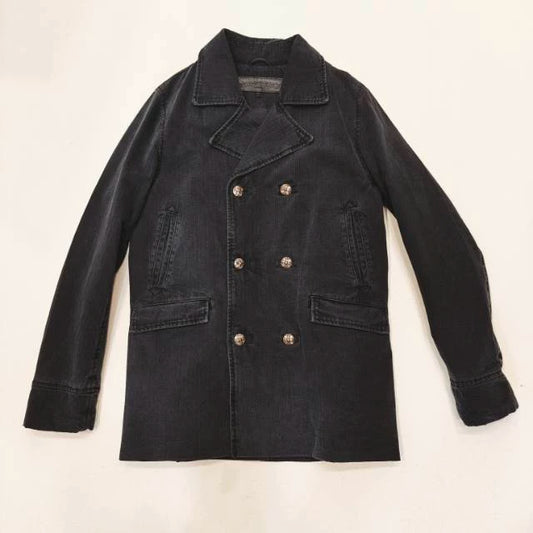 Chrome Hearts Double Breasted Denim Coat