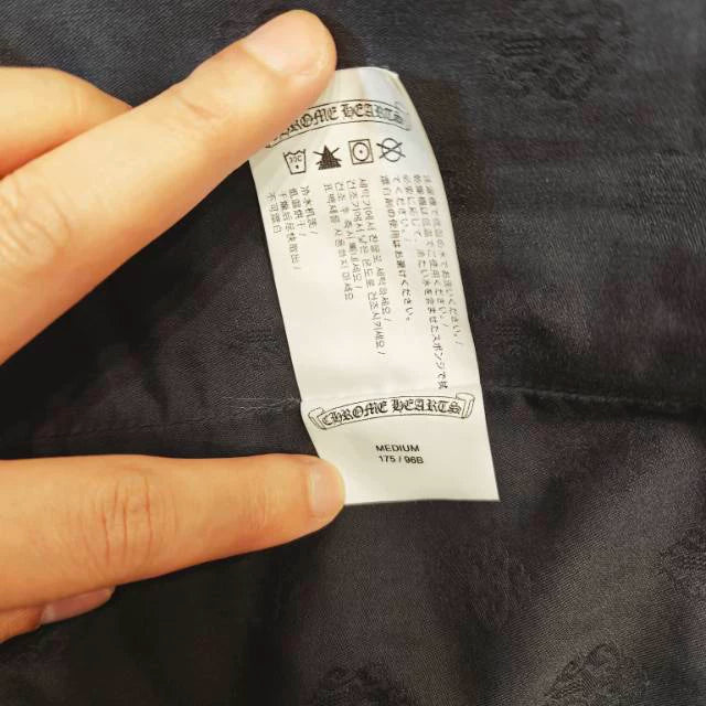 Chrome Hearts Double Breasted Denim Coat