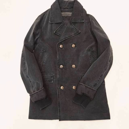 Chrome Hearts Double Breasted Denim Coat