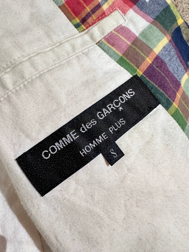 Comme Des Garçons 2008SS Plaid Coat