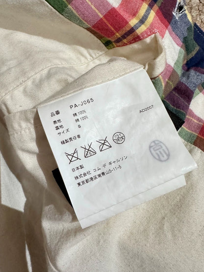 Comme Des Garçons 2008SS Plaid Coat