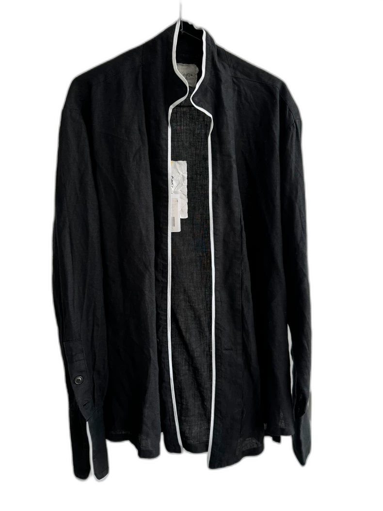 Greg Lauren Black Robe Shirt GL1
