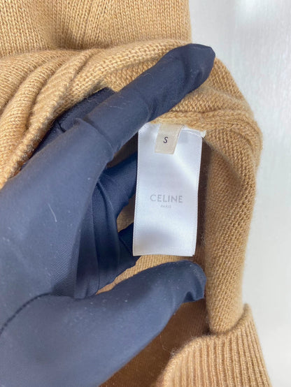 Celine Cashmere Round Neck Embroidered Sweater